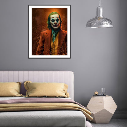 Clown - Full Round Drill Diamond Painting 30*40CM
