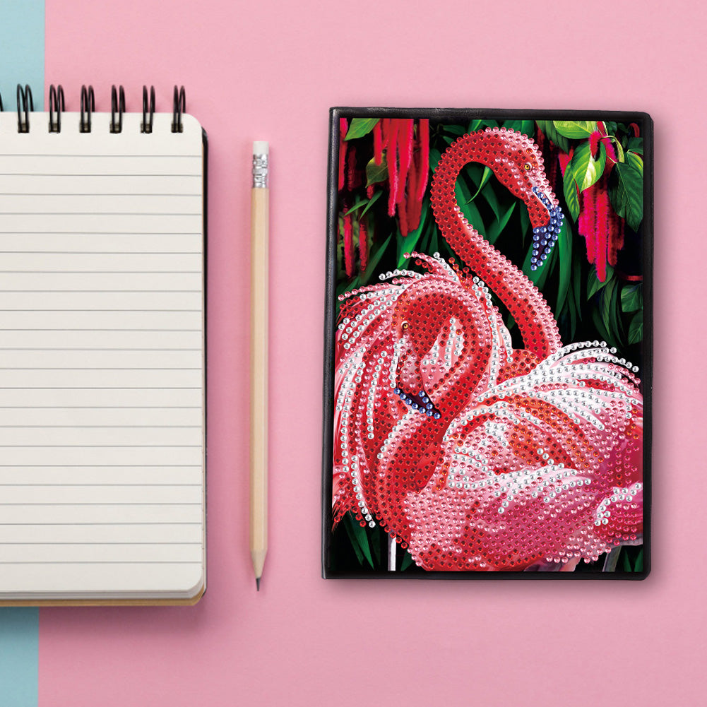 Special Shaped Diamond Painting 50 Pages A5 Notebook DIY Sketchbook Crafts