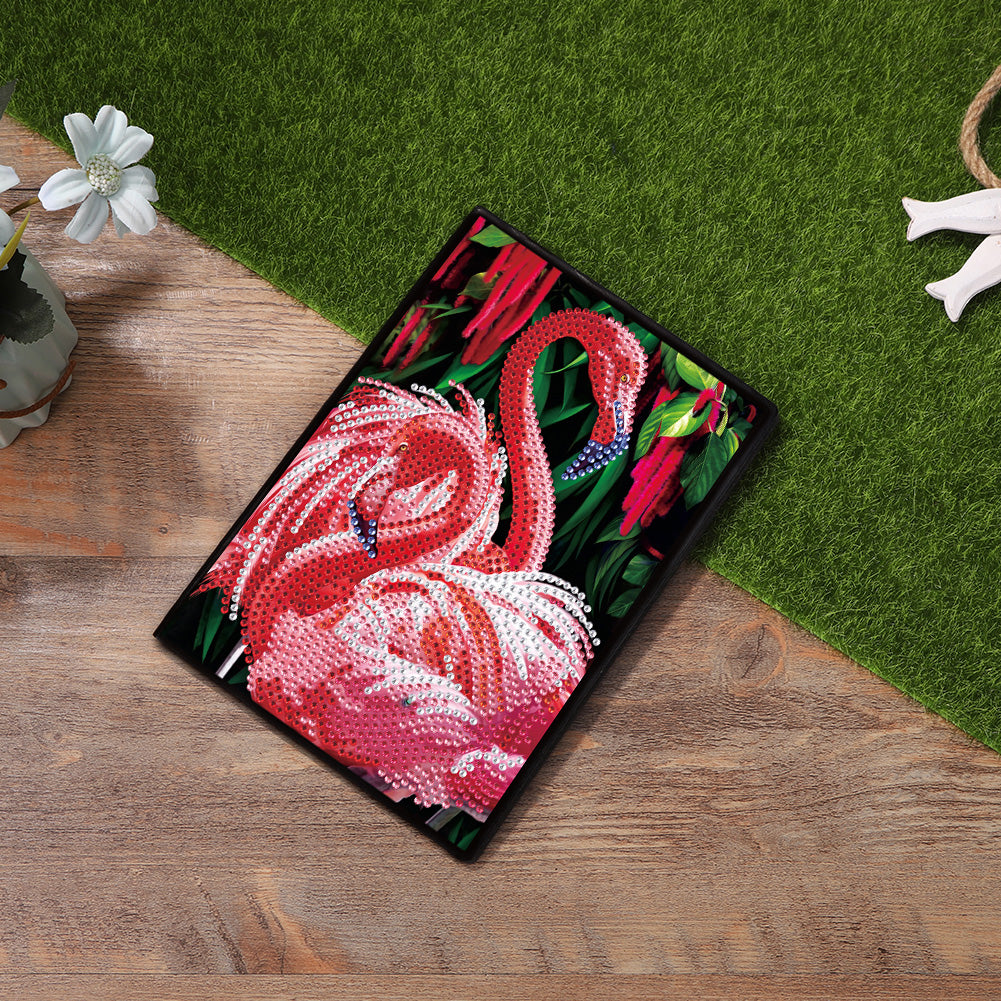 Special Shaped Diamond Painting 50 Pages A5 Notebook DIY Sketchbook Crafts