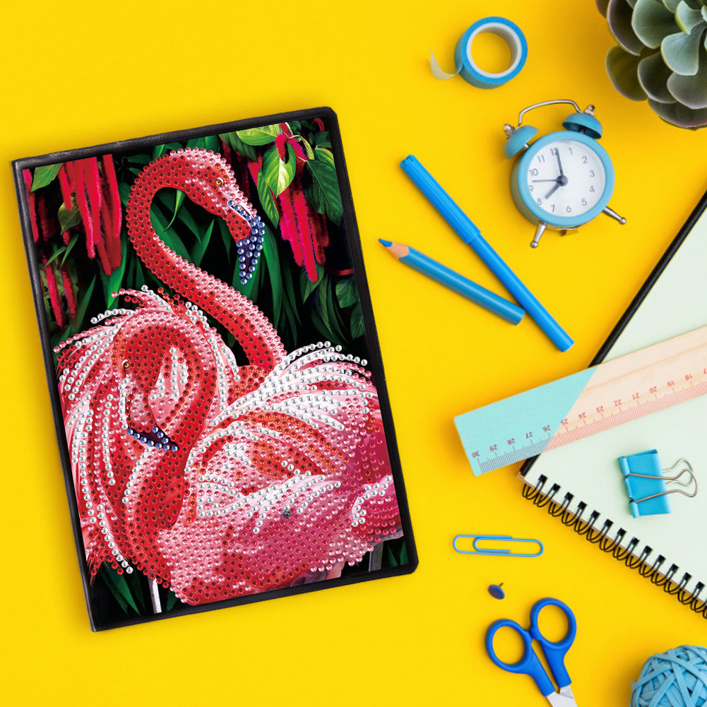 Special Shaped Diamond Painting 50 Pages A5 Notebook DIY Sketchbook Crafts