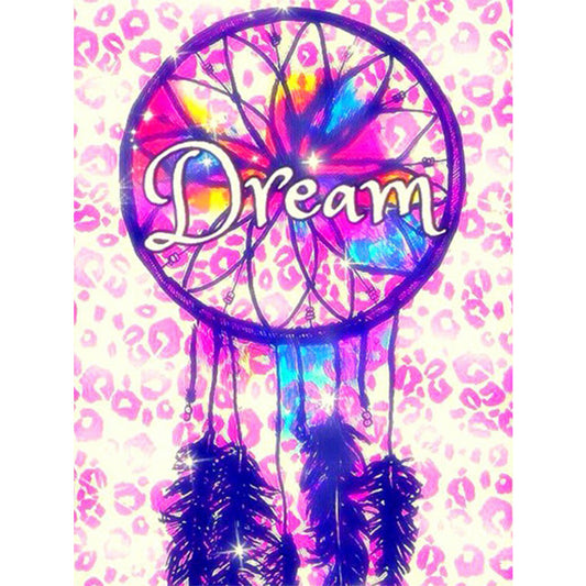 Dreamcatcher - Full Round Drill Diamond Painting 30*40CM