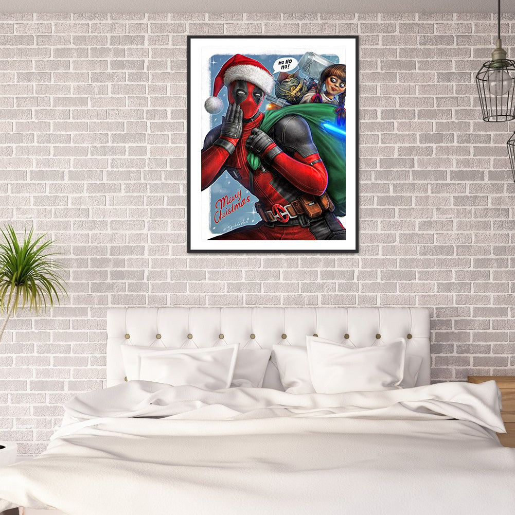 Deadpool - Full Round Drill Diamond Painting 30*40CM