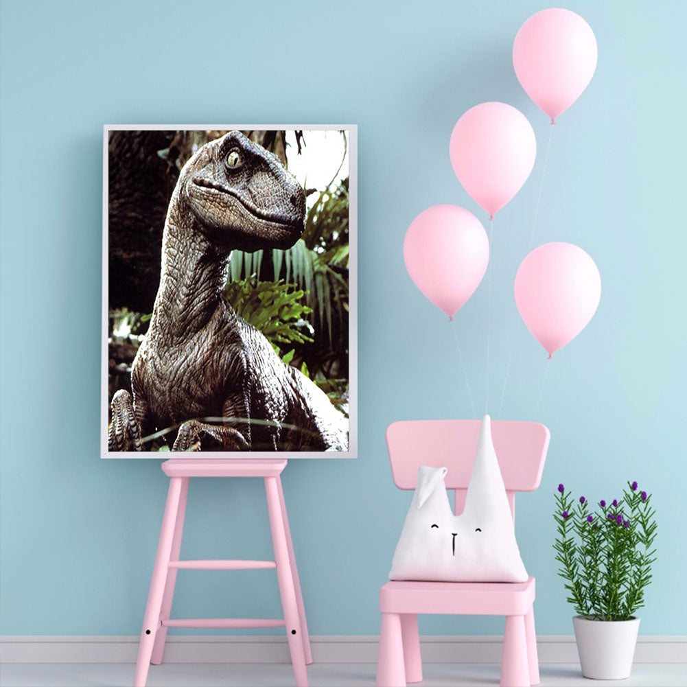 Dinosaur - Full Round Drill Diamond Painting 30*40CM
