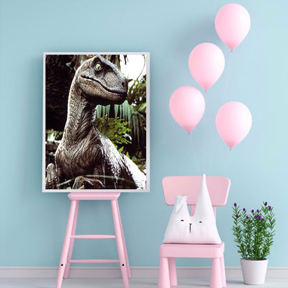 Dinosaur - Full Round Drill Diamond Painting 30*40CM