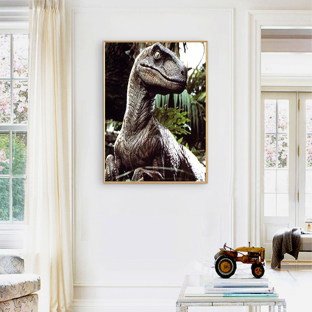 Dinosaur - Full Round Drill Diamond Painting 30*40CM