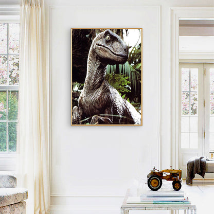 Dinosaur - Full Round Drill Diamond Painting 30*40CM