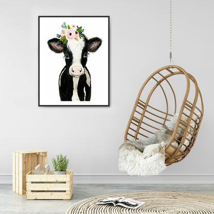 Cows - Full Round Drill Diamond Painting 30*40CM