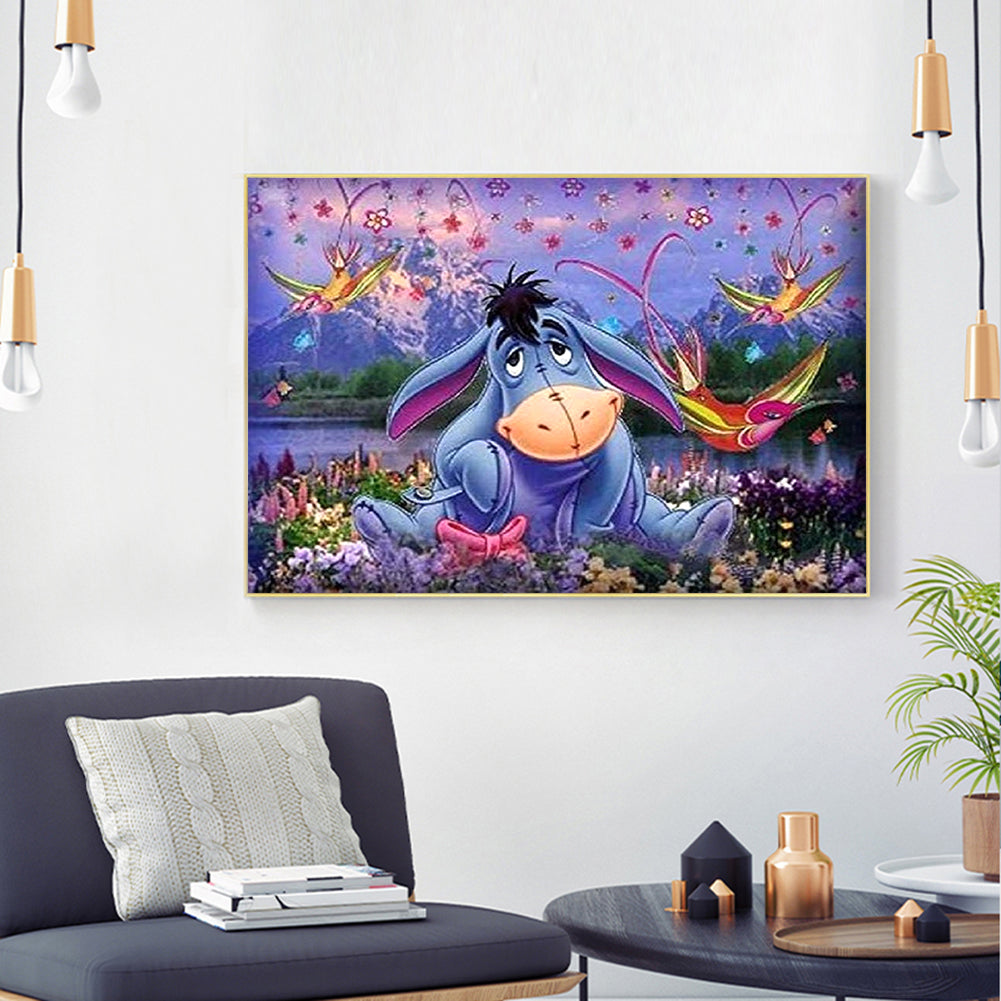 Donkey - Full Square Drill Diamond Painting 30*40CM
