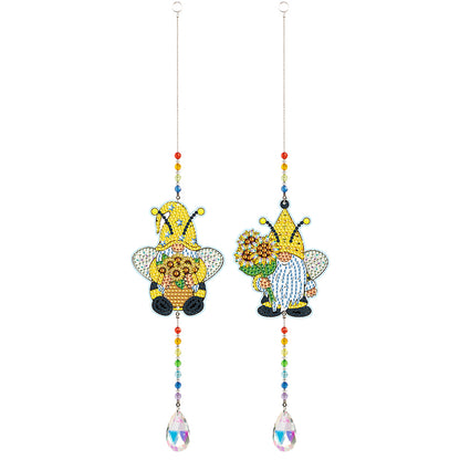 Crystal Light Catcher Diamond Painting Pendant Rainbow Chaser DIY Hanging