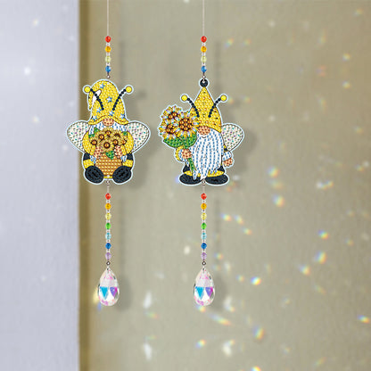 Crystal Light Catcher Diamond Painting Pendant Rainbow Chaser DIY Hanging