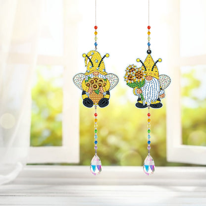 Crystal Light Catcher Diamond Painting Pendant Rainbow Chaser DIY Hanging