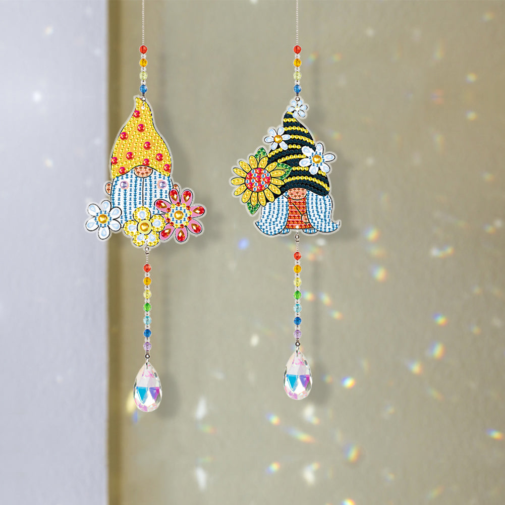 Crystal Light Catcher Diamond Painting Pendant Rainbow Chaser DIY Hanging