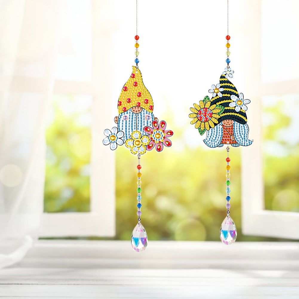 Crystal Light Catcher Diamond Painting Pendant Rainbow Chaser DIY Hanging