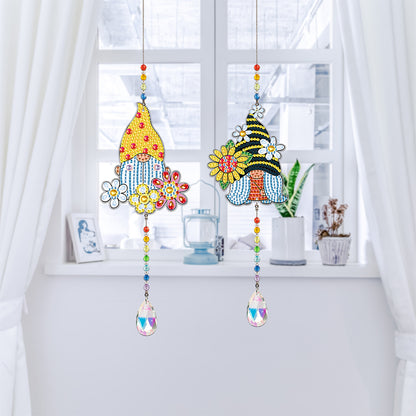 Crystal Light Catcher Diamond Painting Pendant Rainbow Chaser DIY Hanging