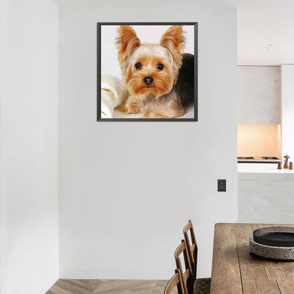 Puppy - Full Square Drill Diamond Painting 40*40CM