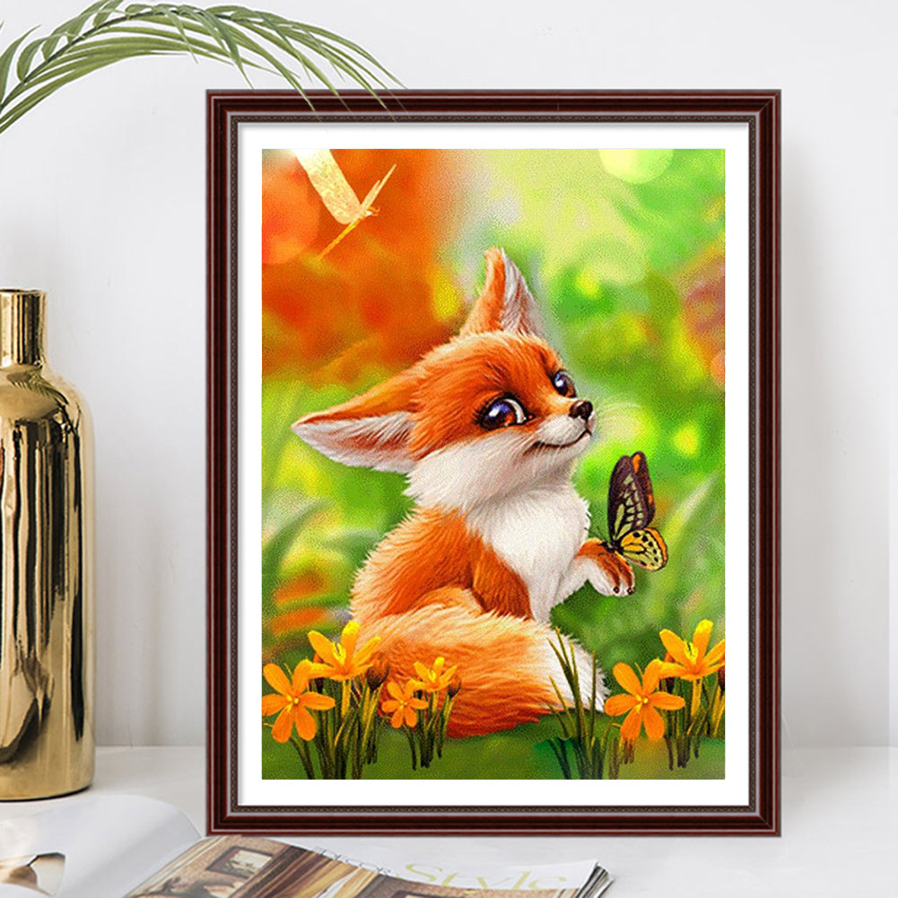 Squirrel - Full Square Drill Diamond Painting 30*40CM