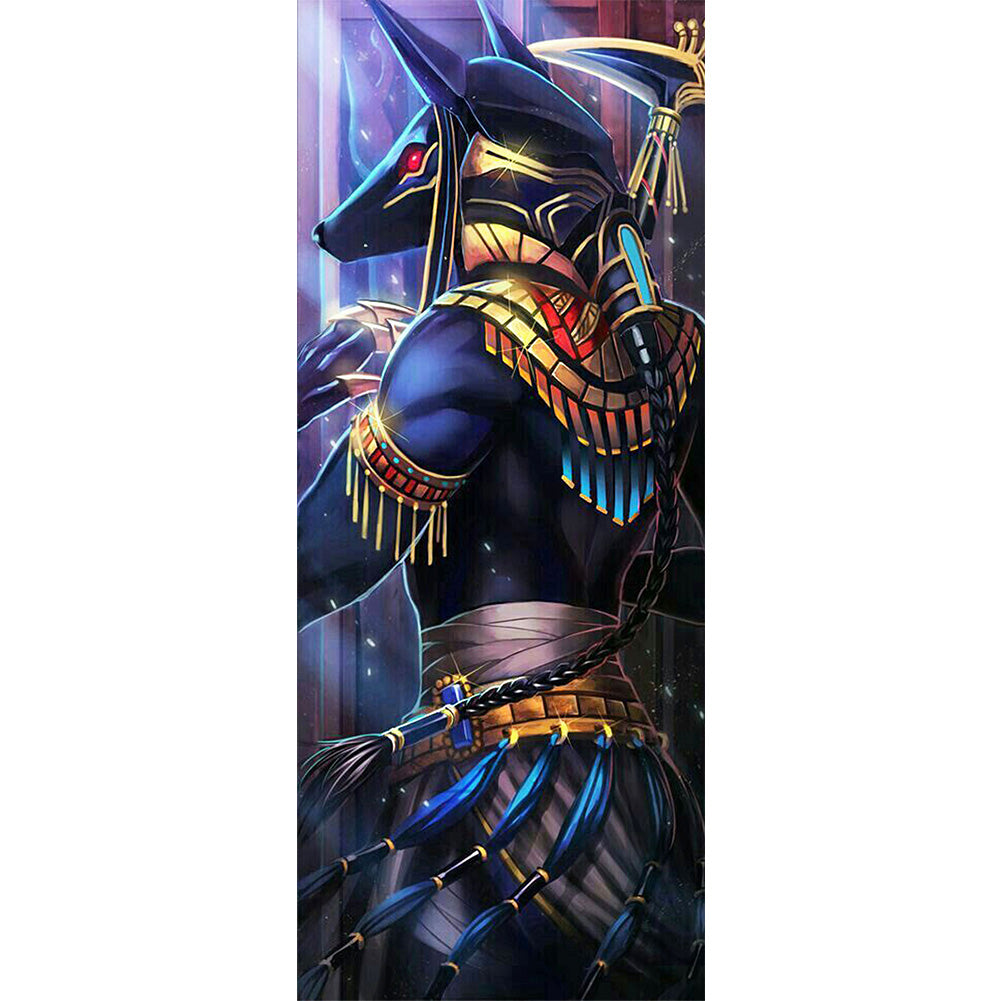 Donkey Head Warrior - Full Round Drill Diamond Painting 35*85CM