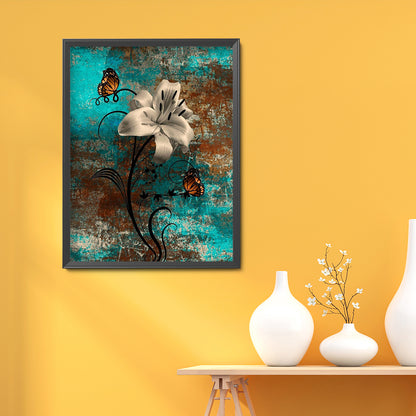 Butterfly - Full Square Drill Diamond Painting 30*40CM
