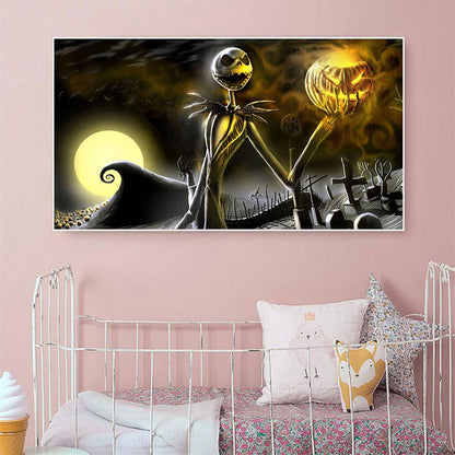 Weird City Night - Full Round Drill Diamond Painting 70*40CM