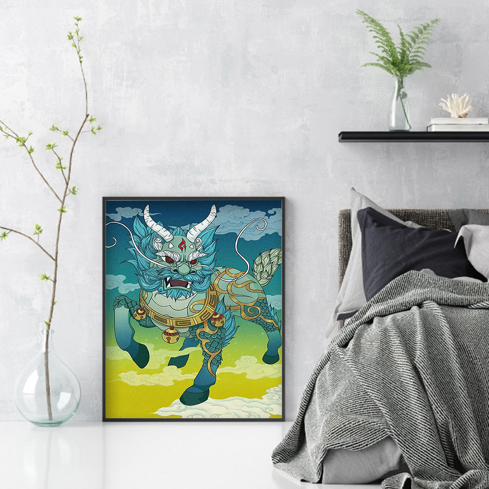 Dragon - Full Square Drill Diamond Painting 30*40CM