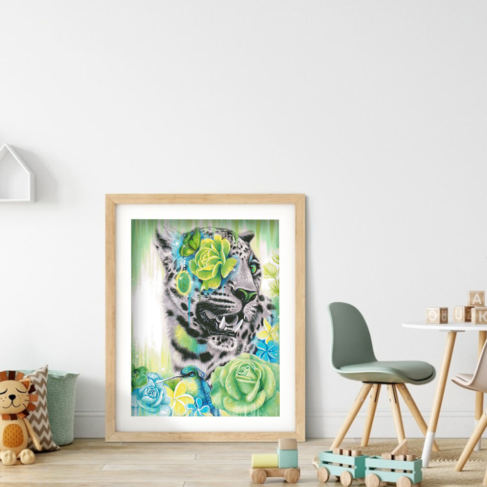 Leopard - Full Square Drill Diamond Painting 30*40CM