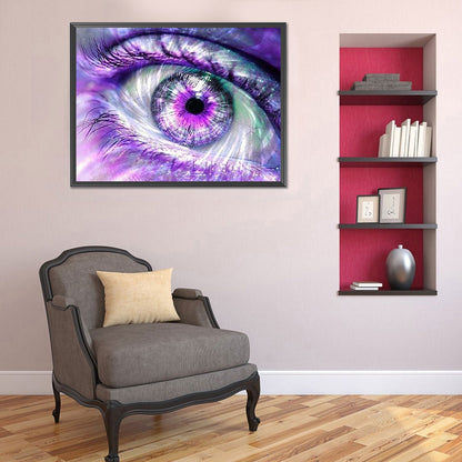 Eye - Full Round Drill Diamond Painting 40*30CM