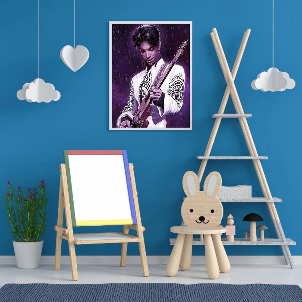 Purple Rain - Full Round Drill Diamond Painting 40*50CM