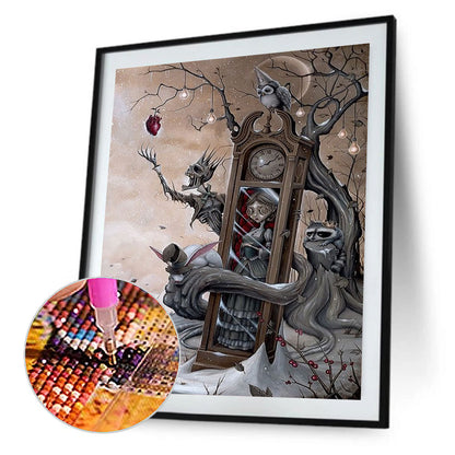 Undead Skull - Full Round Drill Diamond Painting 30*40CM