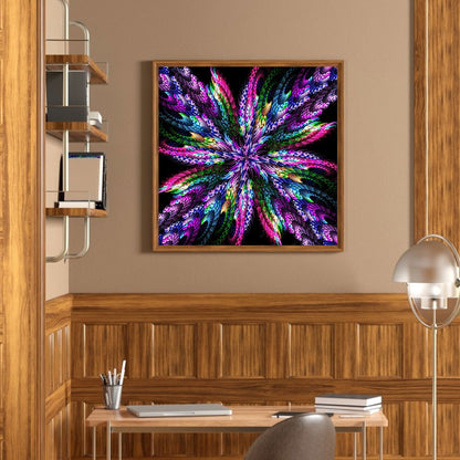 Fractal Art - Full Round Drill Diamond Painting 50*50CM