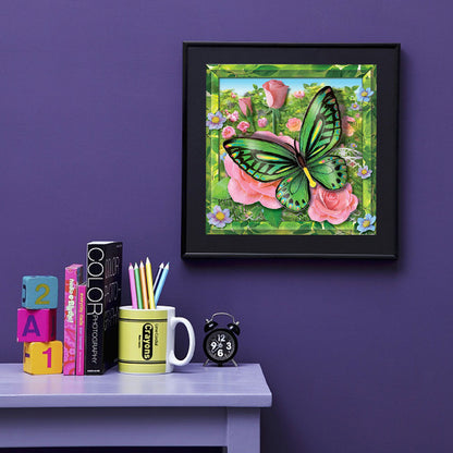 Pansies - Full Round Drill Diamond Painting 30*30CM