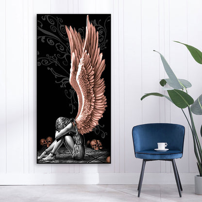 Wing Girl - Full Square Drill Diamond Painting 40*80CM