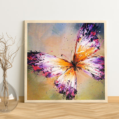 Butterfly - Full Square Drill Diamond Painting 50*50CM