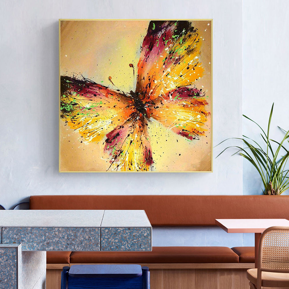 Butterfly - Full Square Drill Diamond Painting 50*50CM