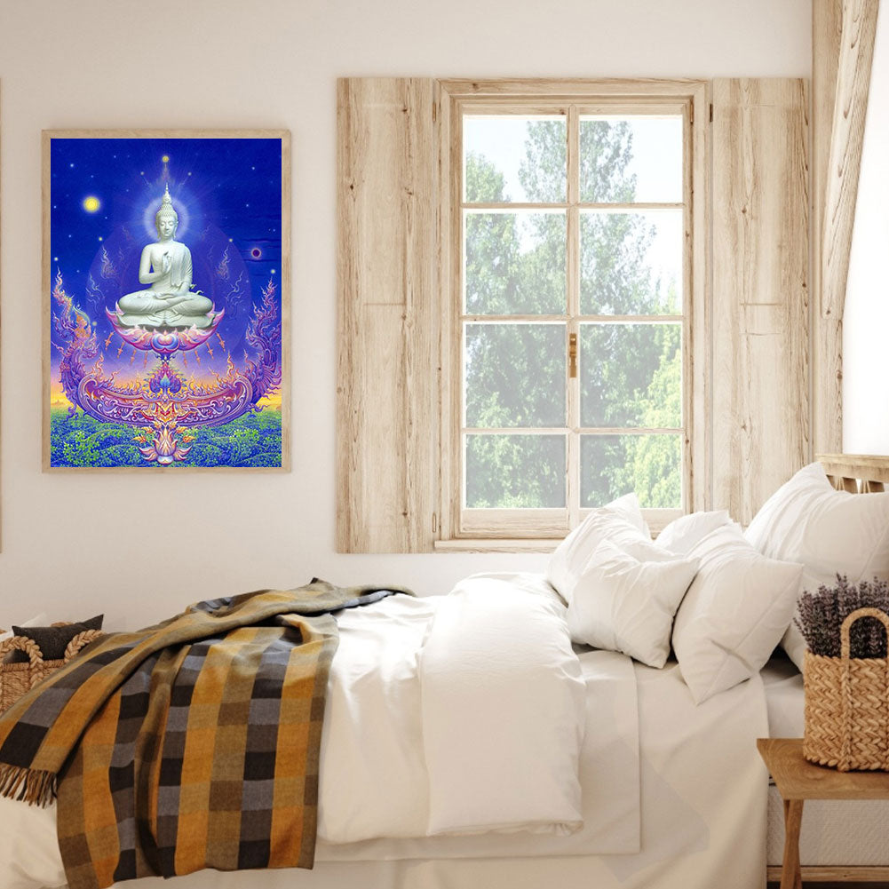 Buddha - Full Round Drill Diamond Painting 30*40CM