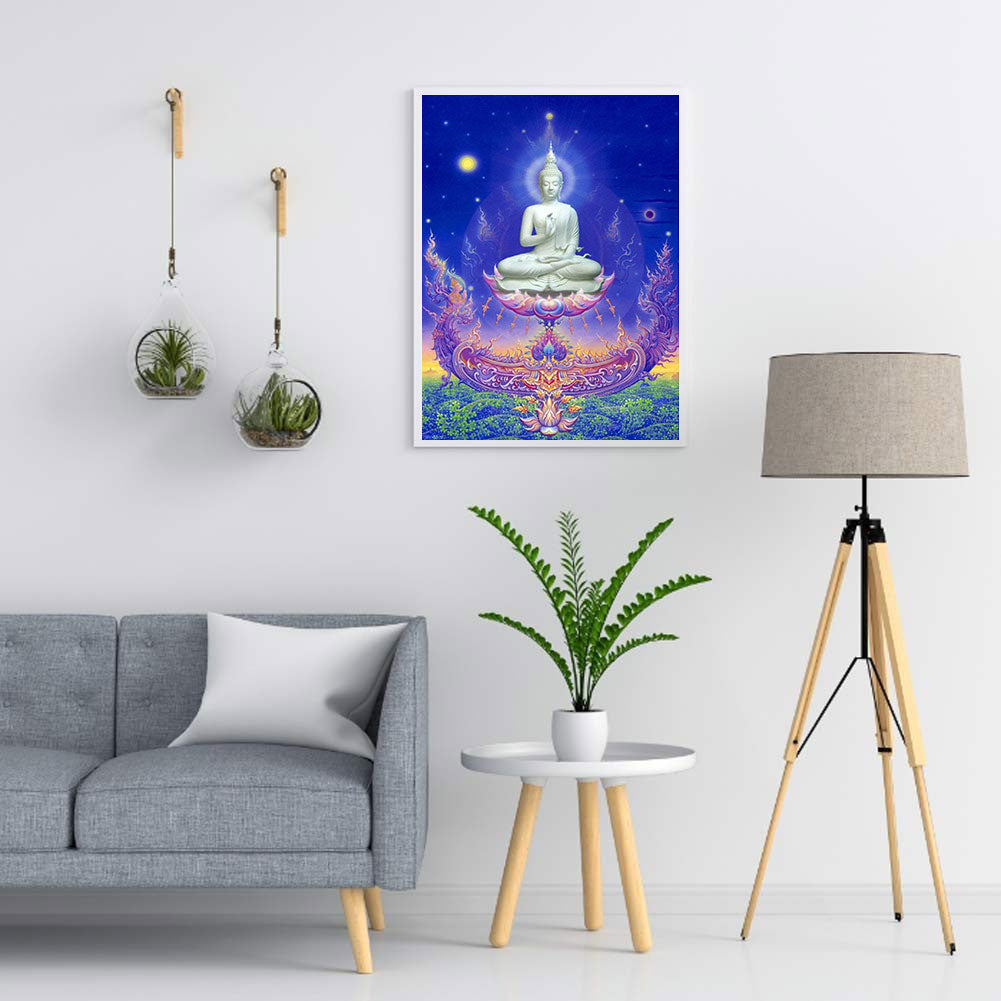 Buddha - Full Round Drill Diamond Painting 30*40CM