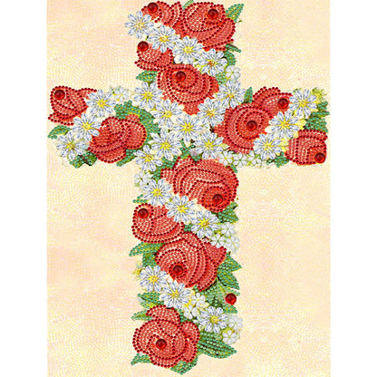 Cross - Special Shaped Drill Diamond Paiting 30*40CM