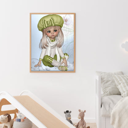 Big Eye Doll - Full Square Drill Diamond Painting 30*40CM