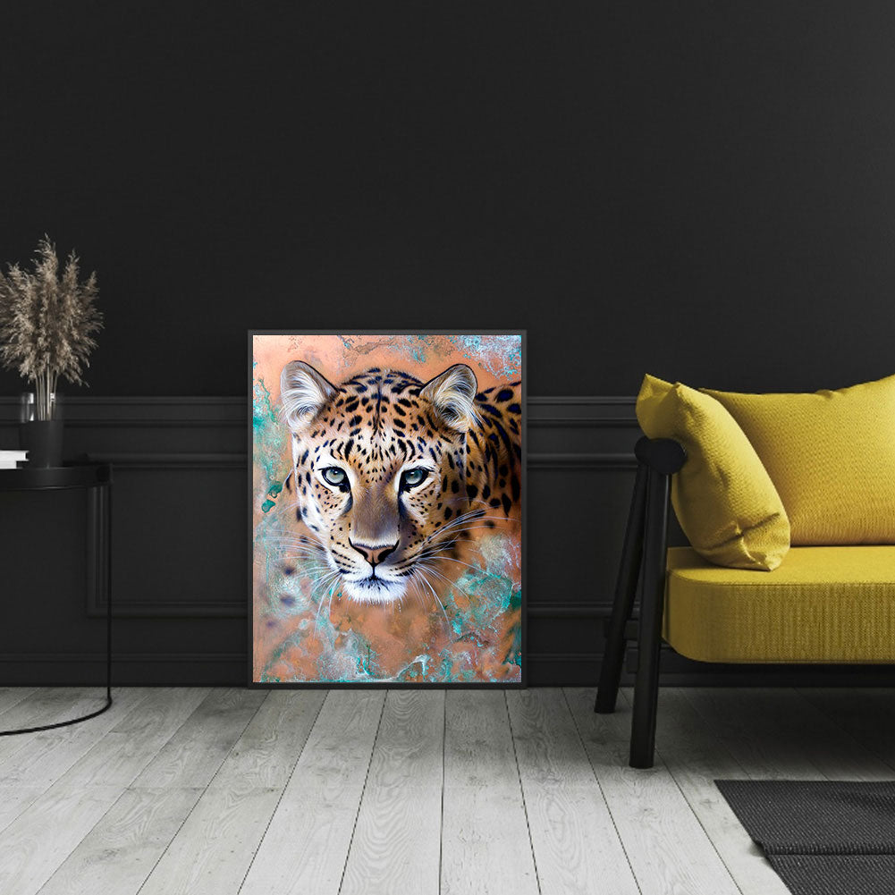 Leopard - Full Round Drill Diamond Painting 30*40CM