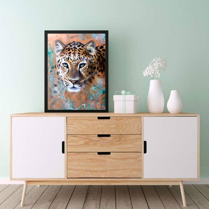 Leopard - Full Round Drill Diamond Painting 30*40CM