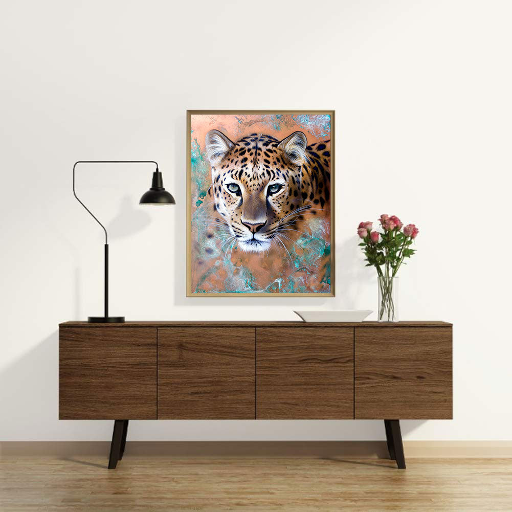 Leopard - Full Round Drill Diamond Painting 30*40CM