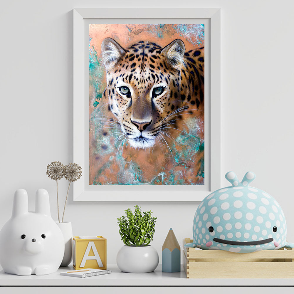 Leopard - Full Round Drill Diamond Painting 30*40CM
