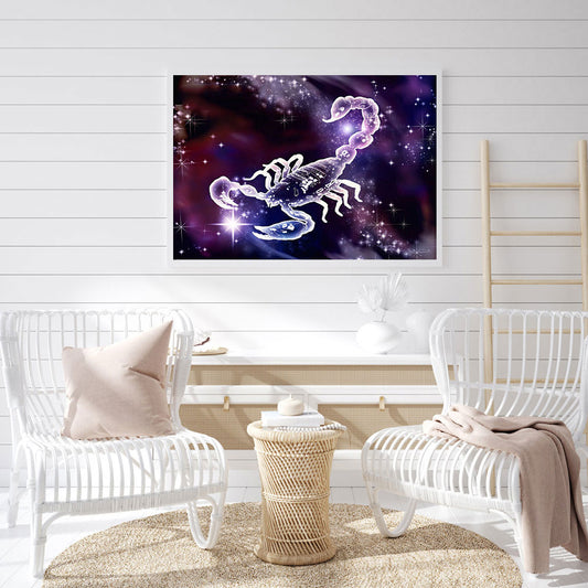 Scorpio - Full Round Drill Diamond Painting 40*30CM