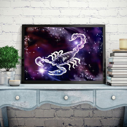 Scorpio - Full Round Drill Diamond Painting 40*30CM