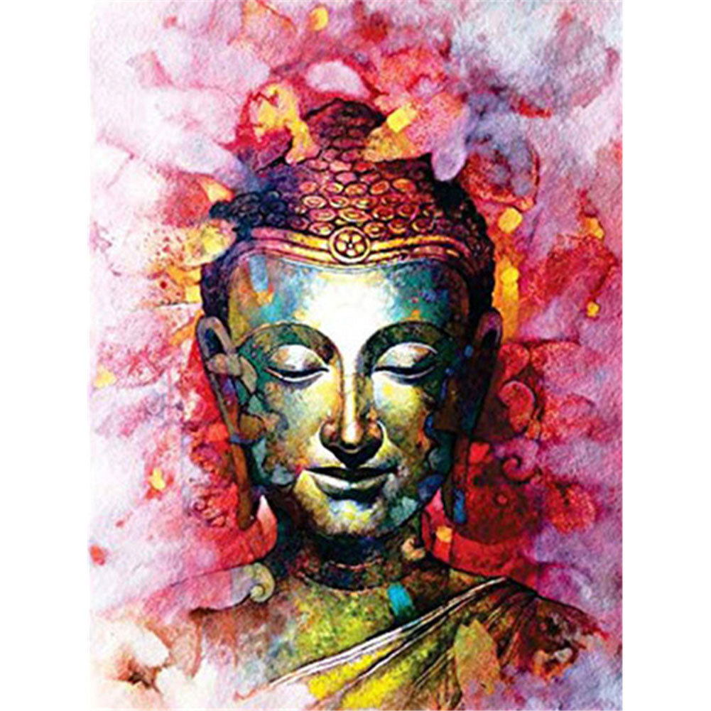 Buddhist Bronze Statue - Full Round Drill Diamond Painting 50*60CM
