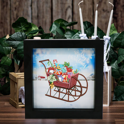 LED Light DIY Diamond Painting Mosaic Art Crafts Christmas Home Decoration