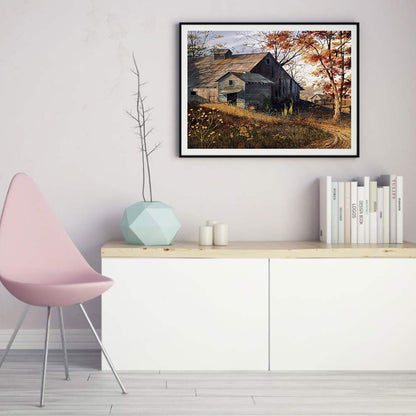Autumn House - Full Round Drill Diamond Painting 60*50CM