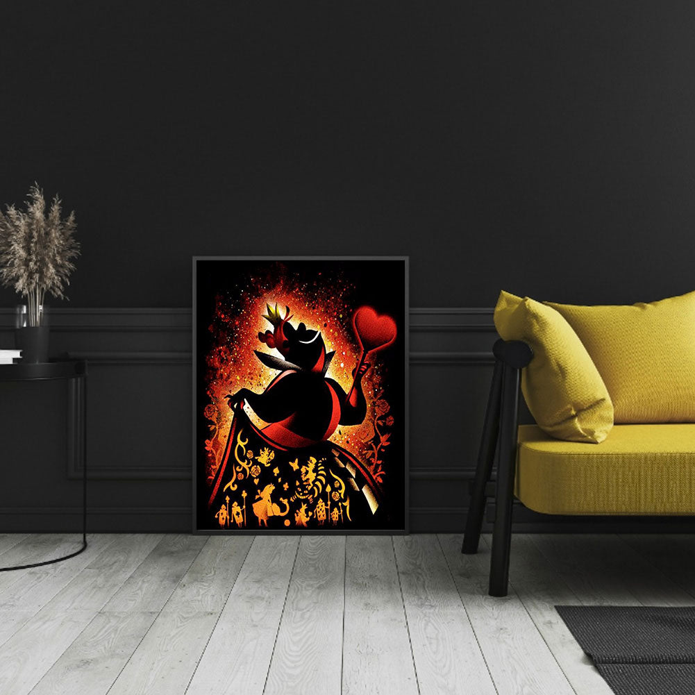 Silhouette - Full Round Drill Diamond Painting 30*40CM