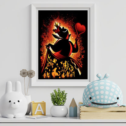 Silhouette - Full Round Drill Diamond Painting 30*40CM