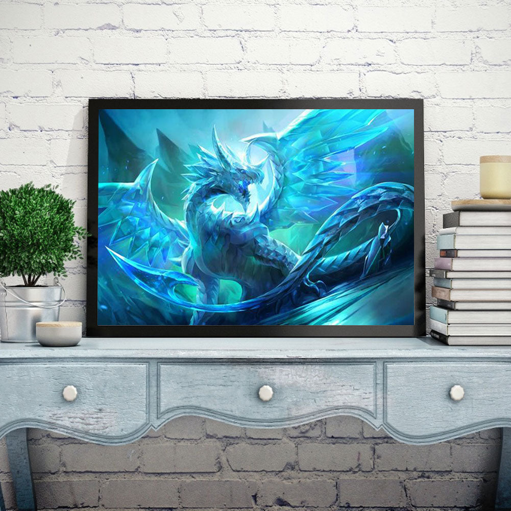Dragon - Full Round Drill Diamond Painting 45*30CM