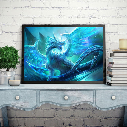 Dragon - Full Round Drill Diamond Painting 45*30CM